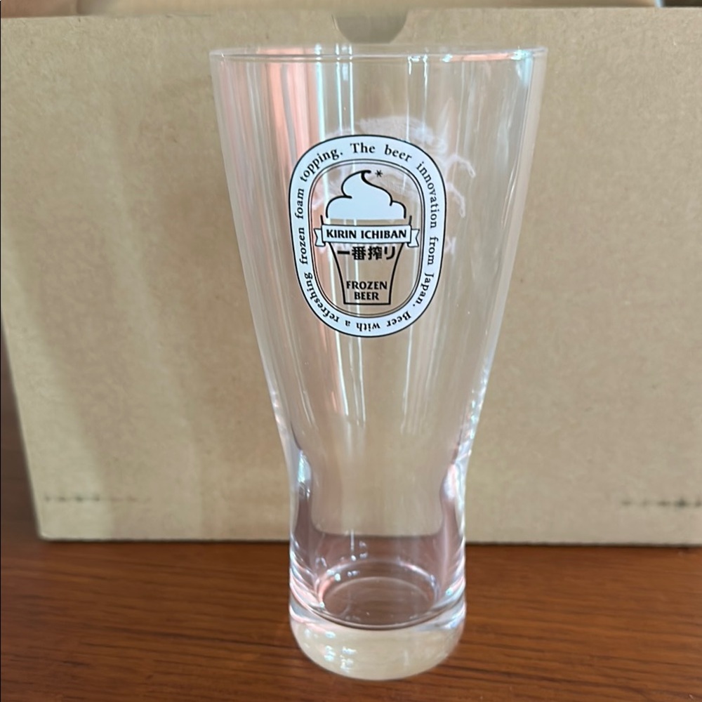 6 NEW Kirin Ichiban Glasses